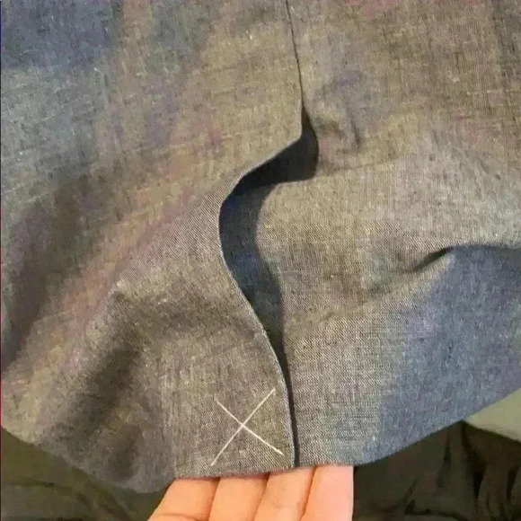 *NWOT J Crew Blazer in Denim Color w Orig Hanger - Picture 5 of 8